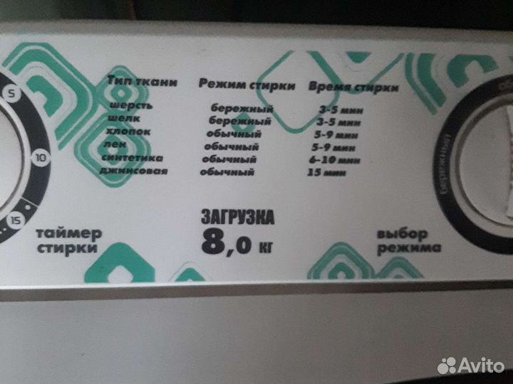 Стиральная машина с вертикальной загрузкой