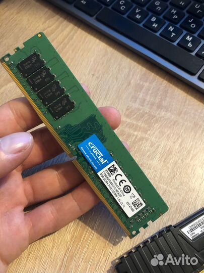 Оперативная память Crucial 8 гб DDR4 2133 мгц