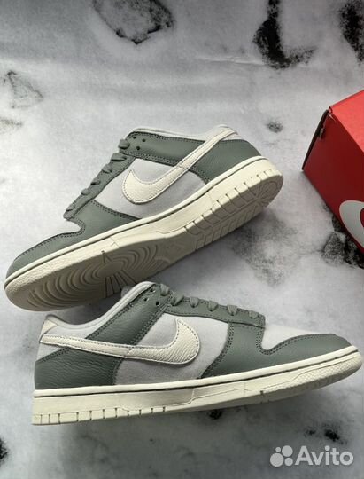 Кроссовки nike dunk LOW “mica green”