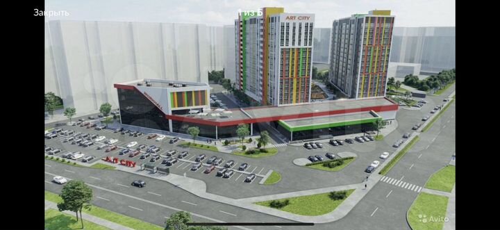 2-к. квартира, 59,3 м², 9/16 эт.