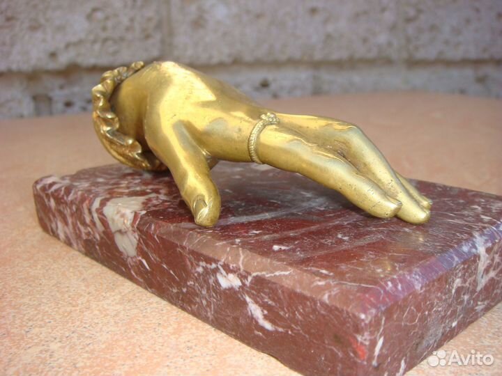 Кисть женской руки Бронзовая расчленёнка