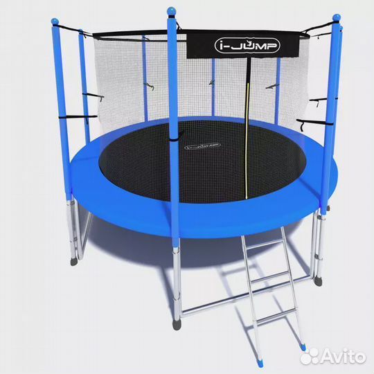 I-jump Classic Light 8ft без нижней сетки, с лестн