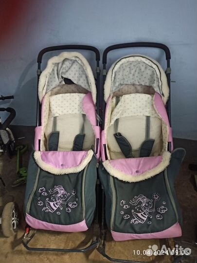 Детские санки коляска бу