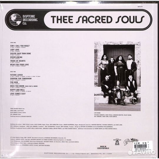 Thee Sacred Souls - Thee Sacred Souls