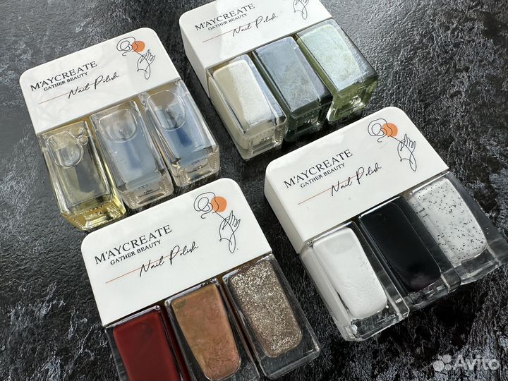 Лаки для ногтей пакетом