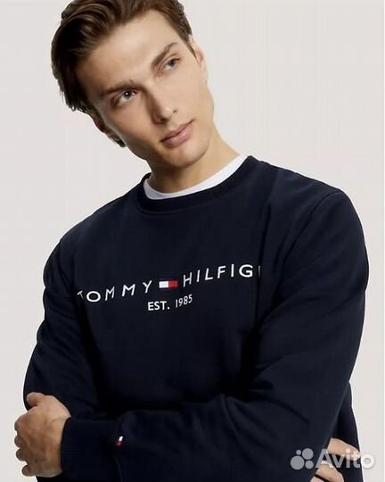 Свитшот кофта Tommy Hilfiger мужской L,Xl