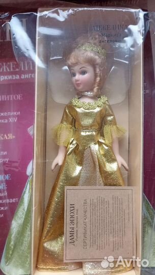Коллекционная кукла DeAgostini Дамы эпохи Анжелика