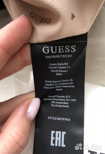 Сумка черная guess оригинал