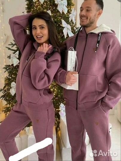 Спортивный костюм на флисе женский теплый