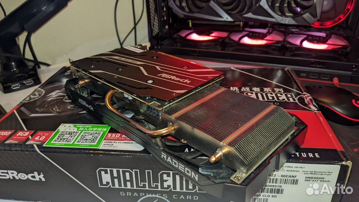 Видеокарта rx6600 asrock challenger в идеале
