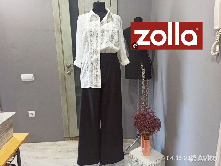 Женские вещи пакетом 46-48 блузка черные брюки