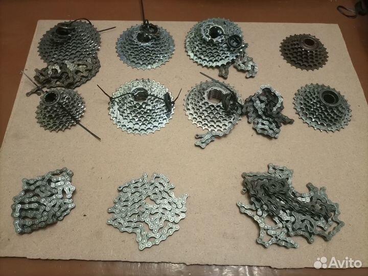 Запчасти для велосипедов: рули, звезды, выносы