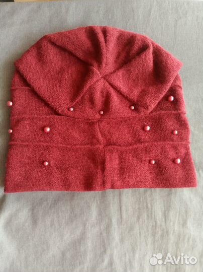 Шапка женская, подростковая демисезонная