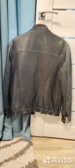 Кожаная куртка мужская