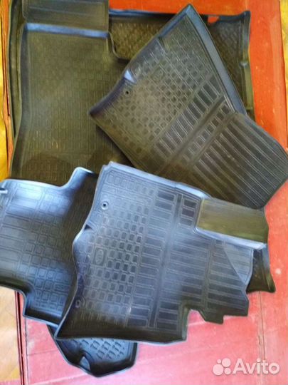 Коврики салон + багажник рез. KIA spорт 4 оригинал
