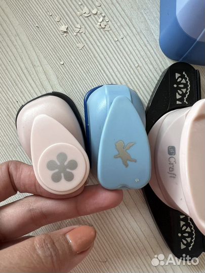 Дыроколы для скрапбукинга фигурные 18 шт