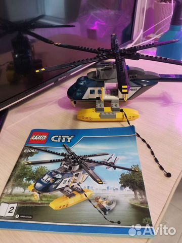 Вертолет Lego city: 60067