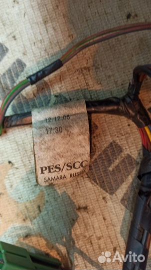 Проводка двери передняя левая LADA