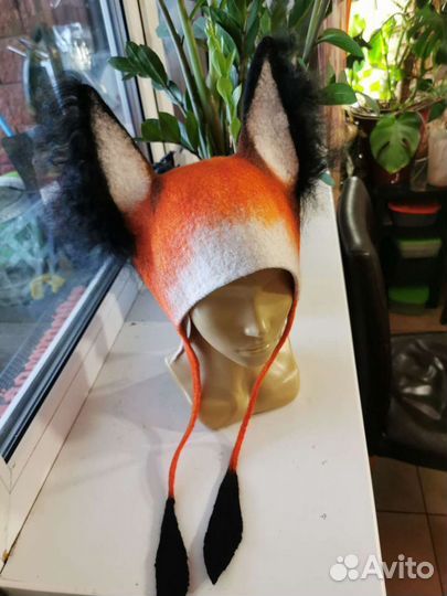 Шапка лиса