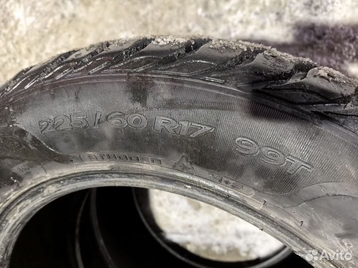 Шины колеса зимний бу 225/60 r17