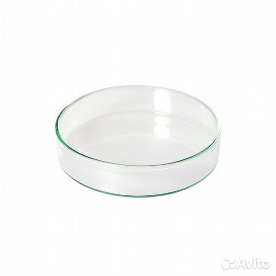 Чашка Петри 90х18 мм, боросиликатное стекло, 10шт