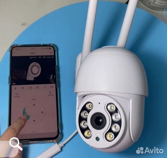 Камера 2 Мп автослежение за человеком на телефоне