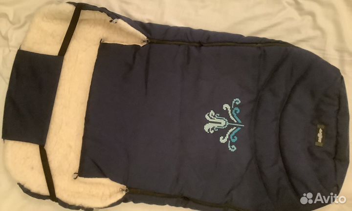 Зимний конверт в коляску womar zaffiro