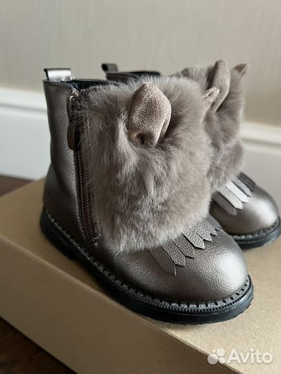 Сапоги натуральный мех