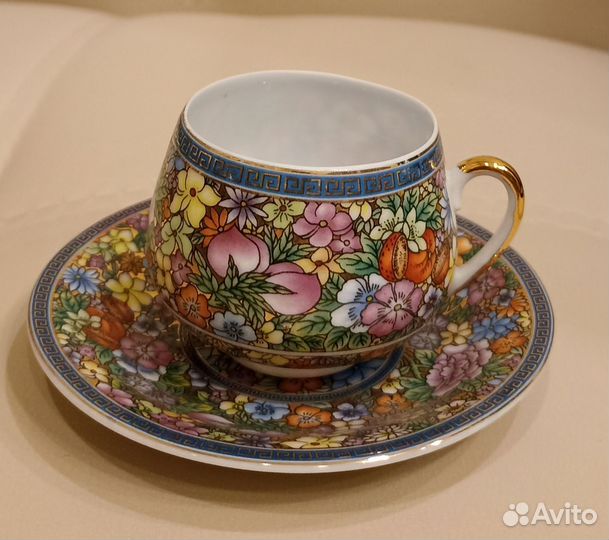Набор чашка с блюдцем