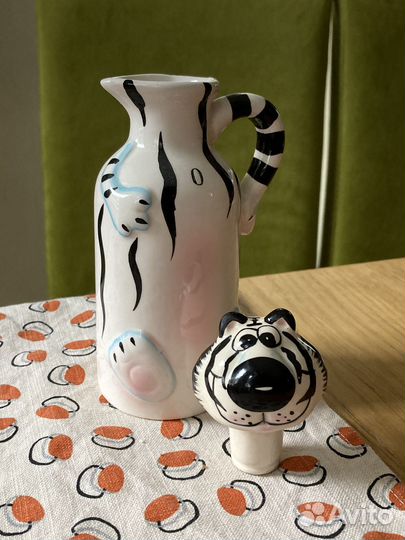 Н4 Керамический кувшинчик в виде тигра