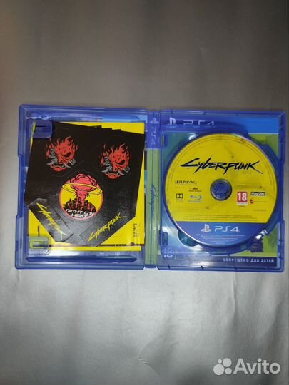 Cyberpunk 2077 ps4 steelbook + comicbook