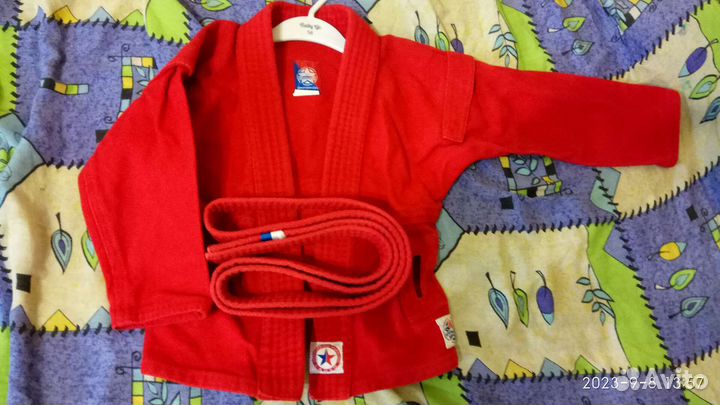 Детский костюм для занятий самбо