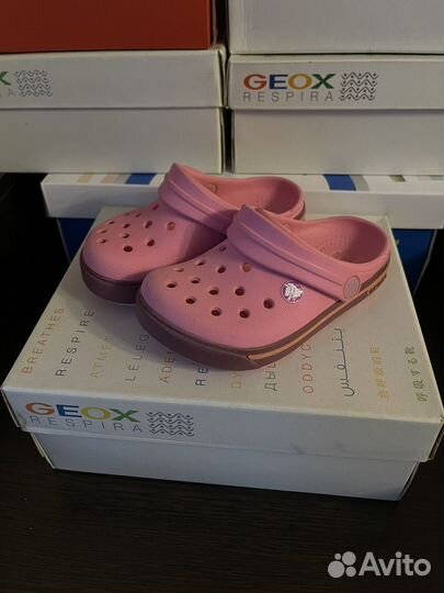 Сабо crocs для девочек