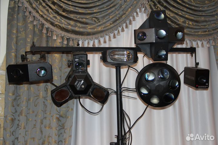 Светомузыка для дискотеки свадьбы корпоратива свет