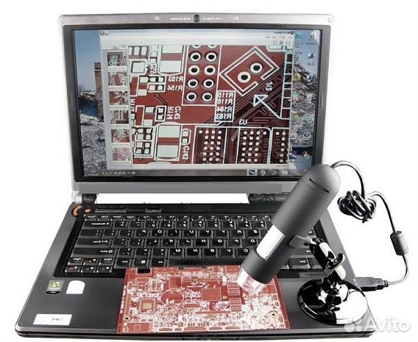 Видео USB микроскоп 500X