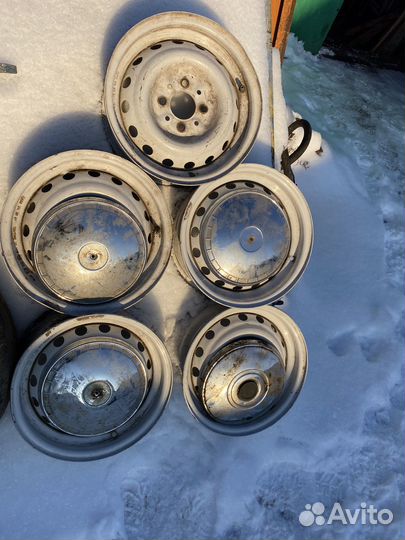 Диски R13-14 (штампы белые,серые)