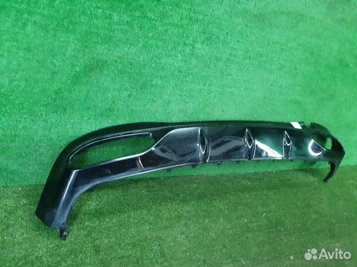 Юбка заднего бампера Mercedes S W223 (2020-н.в.) AMG