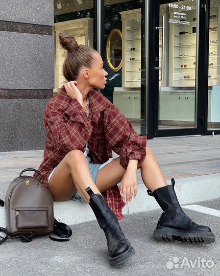 Рубашка оверсайз