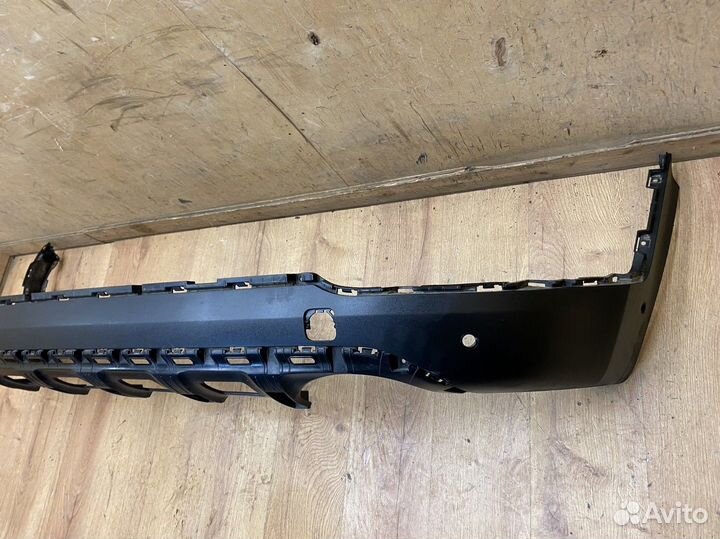 Бампер задний Kia Sportage 2016-2018 Под Накладку