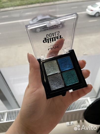 Палетки теней NYX