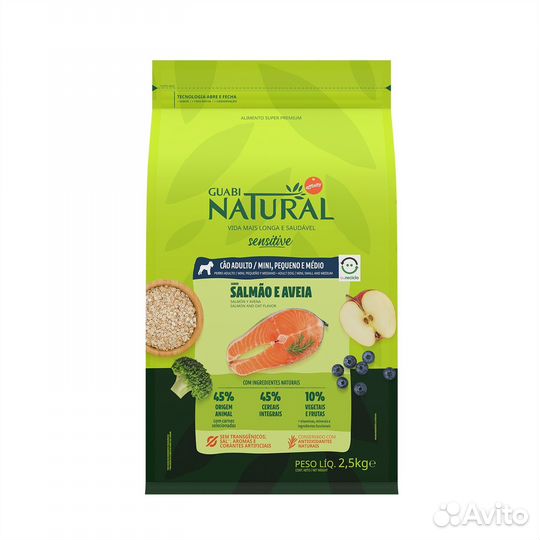Guabi NaturalDog sensitive корм для взрослых собак