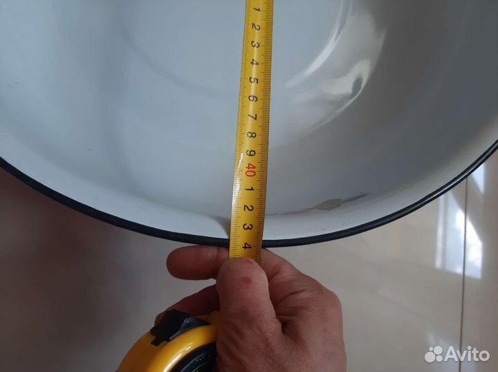 Таз эмалированный