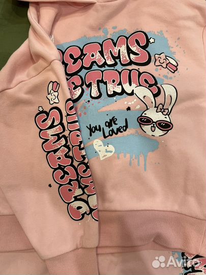 Костюм спортивный для девочки 104/110