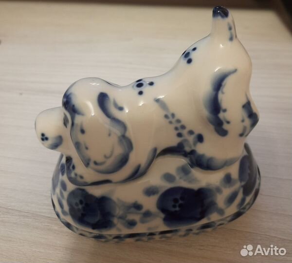 Шкатулка Гжель СССР 