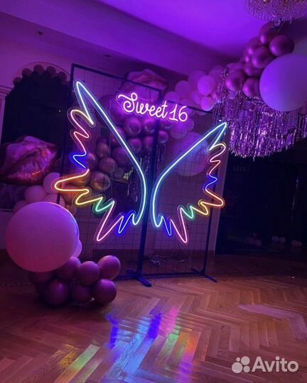 Неоновая вывеска, изготовление под заказ