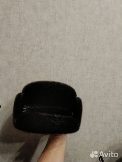 Норковая шапка мужская