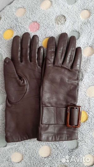 Перчатки натуральная кожа