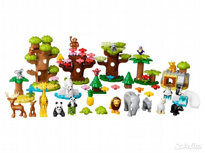 Lego duplo 10975 Дикие животные мира
