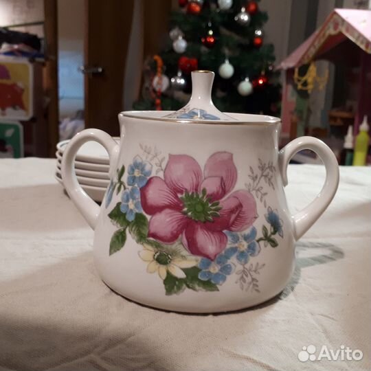 Кофейный набор СССР Фарфоровый завод Пролетарий