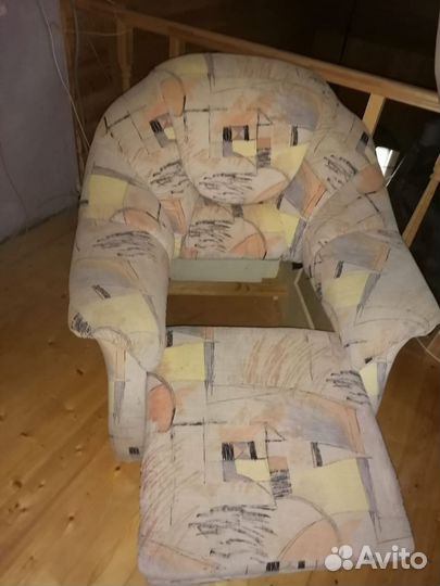 Угловой диван+кресло